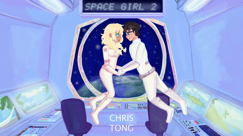 Space Girl animation